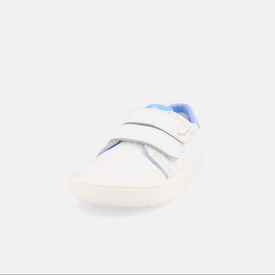 Deportivo barefoot Atenas blanco/azul - Blanditos