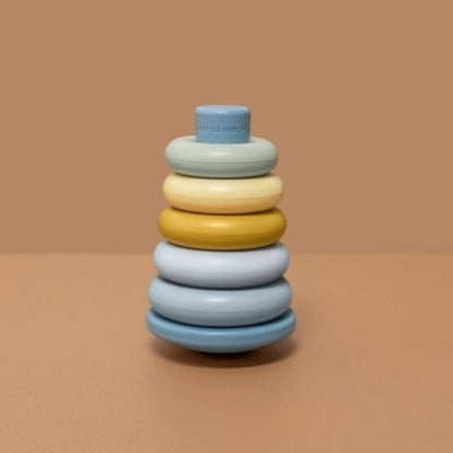 Anillos encajables azul - Little Dutch