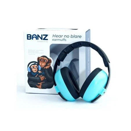 Cascos antiruido baby 0-3 años Lagoon Blue - Banz