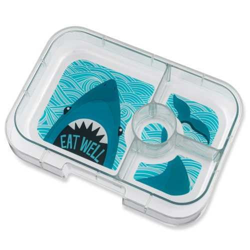 Caja almuerzo panino 4C Surf Blue Shark - Yumbox