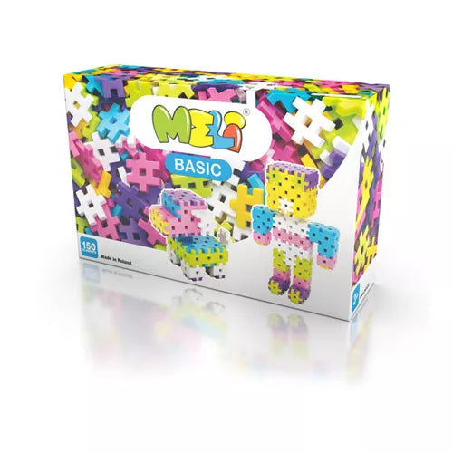 Bloques Meli basic pastel 150 piezas