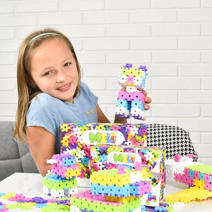 Bloques Meli basic pastel 150 piezas