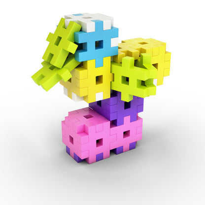 Bloques Meli basic pastel travel box 500 piezas