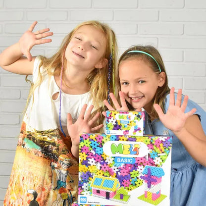 Bloques Meli basic pastel 150 piezas