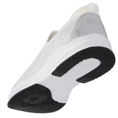 Zapatillas tenis Mujer Slip-On blanco lurex - Isotoner
