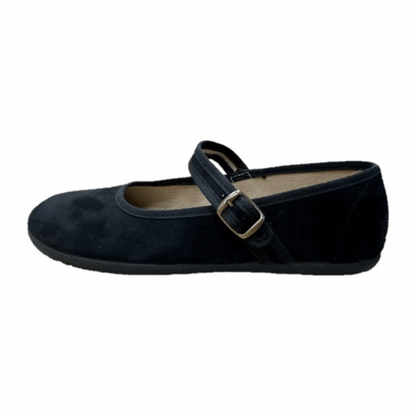Merceditas adulto con hebilla barefoot XL07 Negro - Batilas