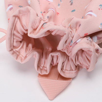 Mochila Saco Tela Blossom Bird - Tutete