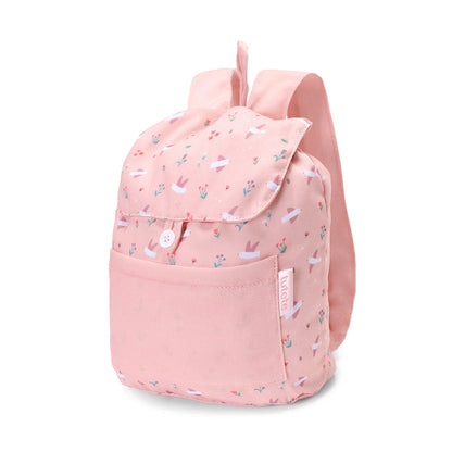 Mochila Tela Pequeña Blossom Bird - Tutete
