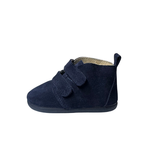 Botines barefoot serraje X72 marino - Batilas