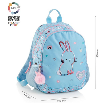 Mochila doble reciclada Bunny Bliss - Miquelrius