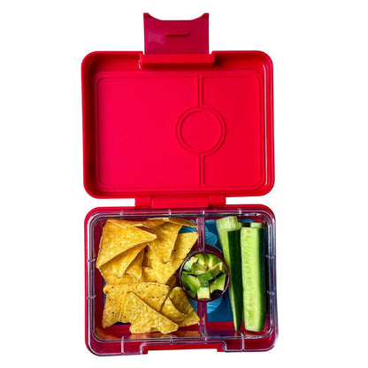 Fiambrera almuerzo snack 3C Jurassic Red Shark - Yumbox