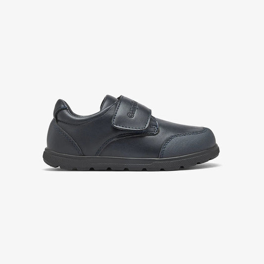 Blucher Colegial Barefoot Azul Marino Goflex - Conguitos