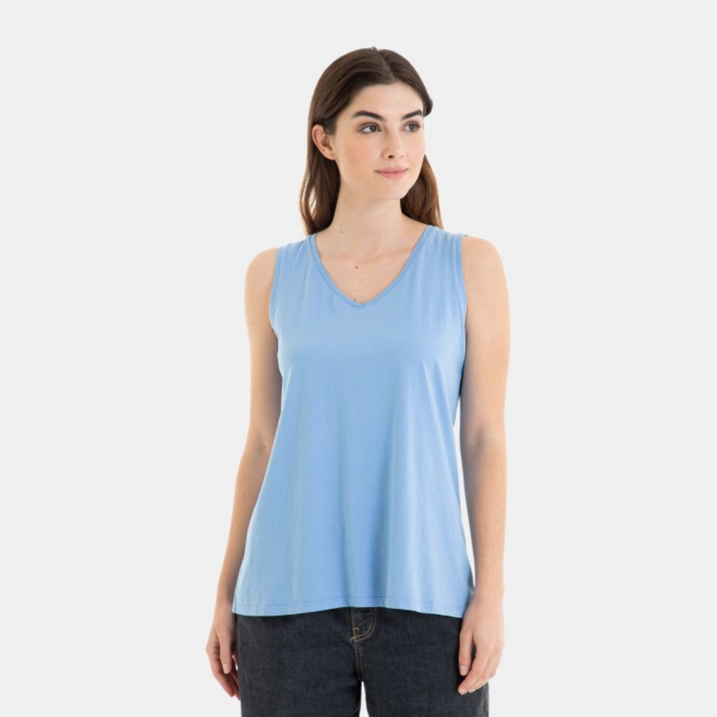 Camiseta sin mangas azul - Massana