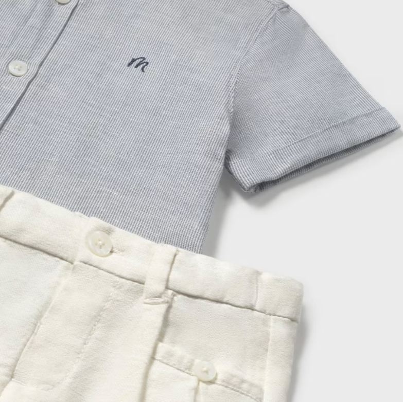 Conjunto bermuda y camisa vestir Regata Mayoral