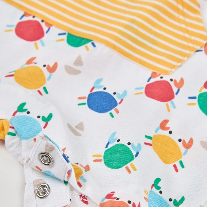 Peto bebé punto estampado cangrejos - Boboli