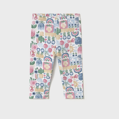 Legging pirata estampado flores - Mayoral