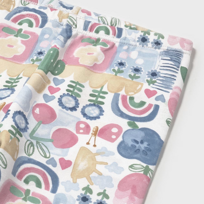 Legging pirata estampado flores - Mayoral