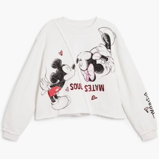 Sudadera Mickey Mouse™ Kiss - Desigual