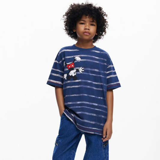 Camiseta rayas Mickey Mouse™- Desigual