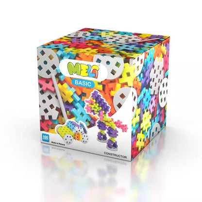 Bloques Meli basic constructor 100 piezas