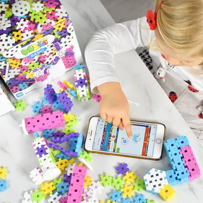 Bloques Meli basic constructor pastel 200 piezas