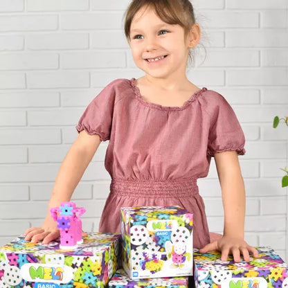 Bloques Meli basic constructor pastel 100 piezas