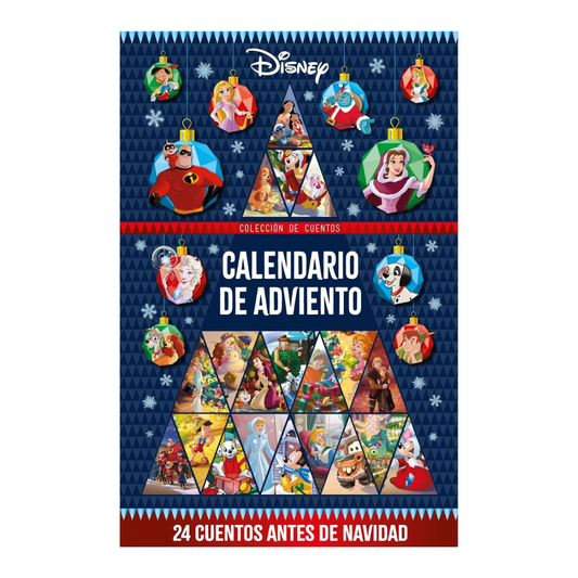 Disney calendario adviento 24 cuentos antes de Navidad