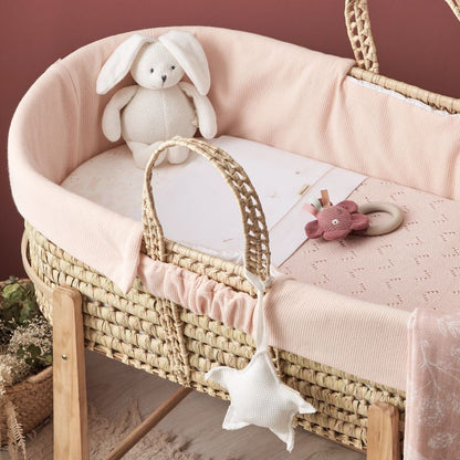 Moisés de mimbre vestido Dafne - Bimbidreams