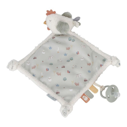 Doudou gallina Pequeña Granja Little Dutch