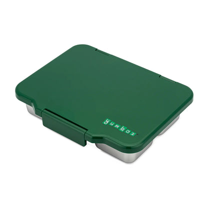 Caja Almuerzo Yumbox Pret Acero Verde 4C - Yumbox