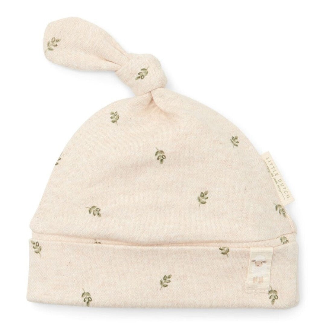 Gorrito primera puesta Hojas verdes Little Dutch