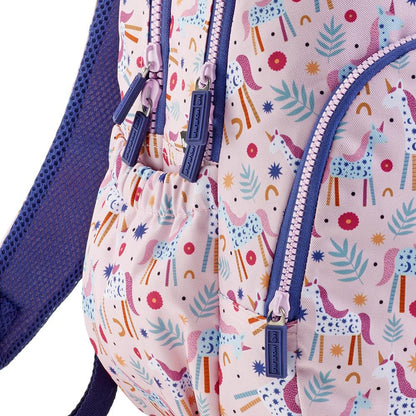 Mochila triple reciclada Oslo Unicornio - Miquelrius