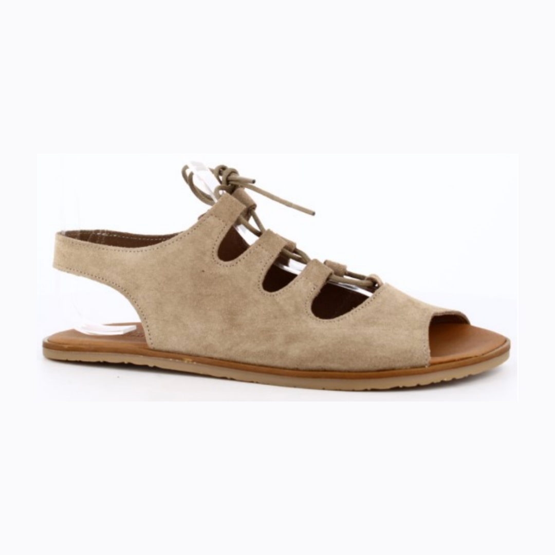 Sandalia Barefoot Ebano camello - Vivant
