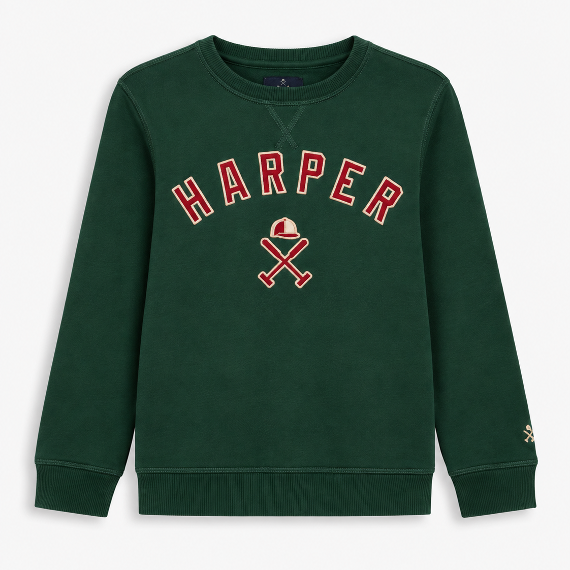 Sudadera New England Kids Midow Green - Harper & Neyer