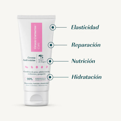 Crema Antiestrías con Sangre de Dragón 200 ml - Green Cornerss