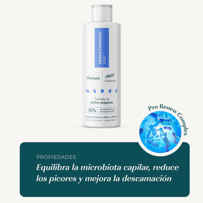 Champú para cuero cabelludo de guisantes - Green Cornerss
