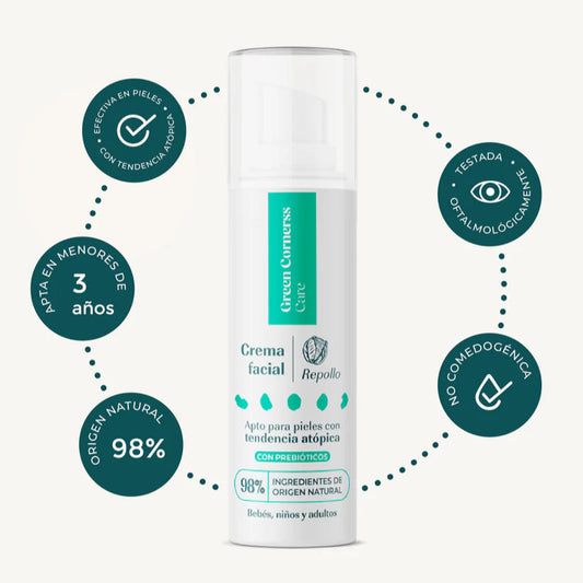 Crema Facial de Repollo 50ml - Green Cornerss
