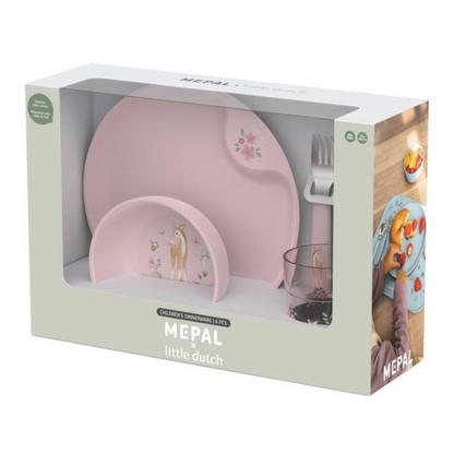 Vajilla mio 6 piezas Fairy Garden mepal - Little Dutch