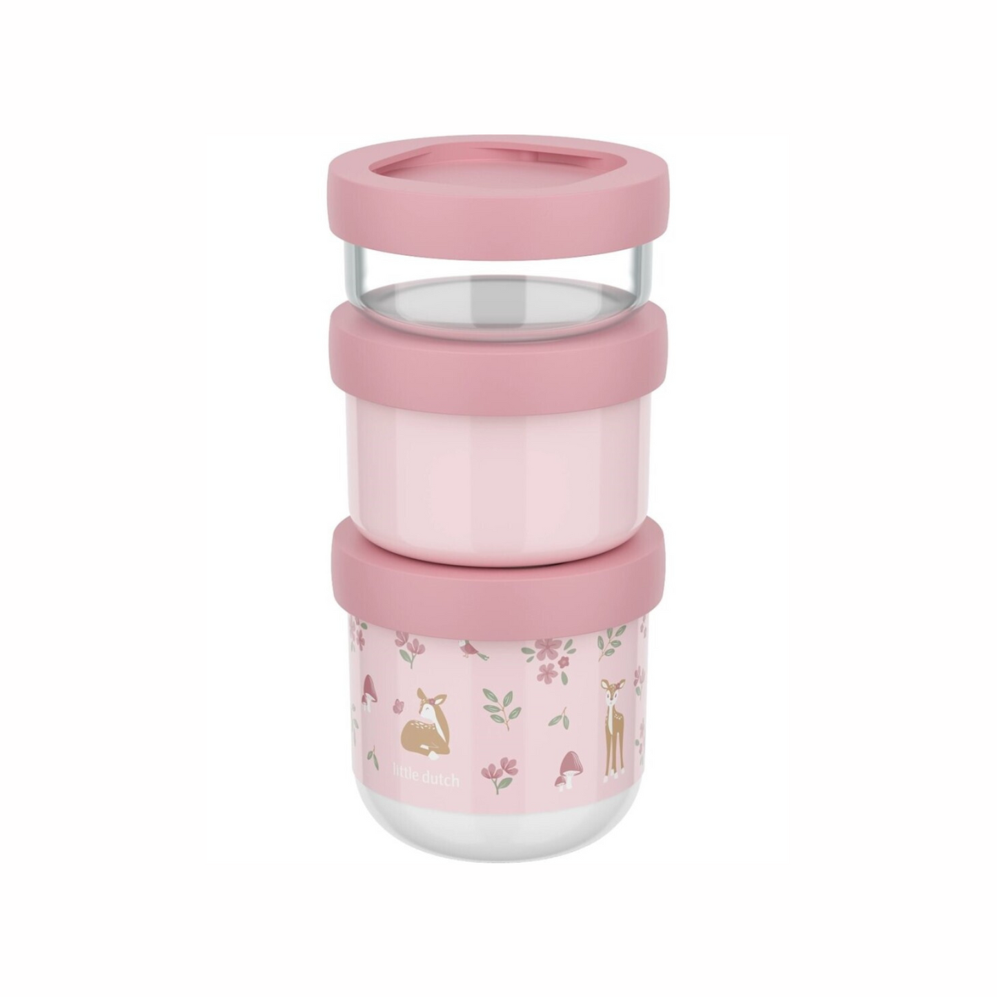 Caja Snack Apilable Fairy Garden mepal - Little Dutch