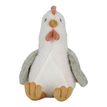 Peluche gallina 17cm Pequeña Granja - Little Dutch