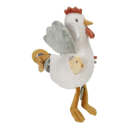 Gallina actividades 25cm Pequeña Granja - Little Dutch