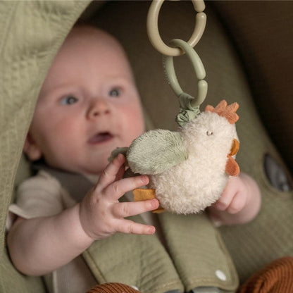 Gallina pull and shake Pequeña Granja - Little Dutch