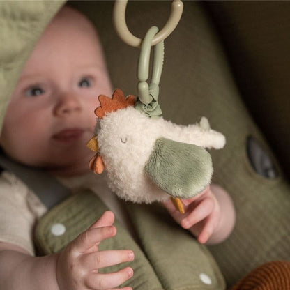 Gallina pull and shake Pequeña Granja - Little Dutch