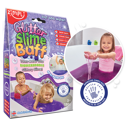 Slime Baff Glitter Violrta - Zimpli