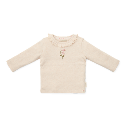 Camiseta arena flor - Little Dutch