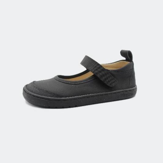 Zapatos colegiales barefoot Hadas negro - Blanditos