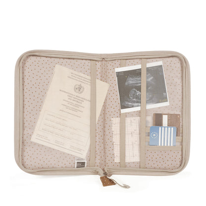 Libro nacimiento topito Poppy Canela