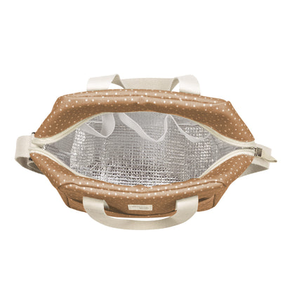 Bolsa térmica topito Poppy Canela - Walking Mum