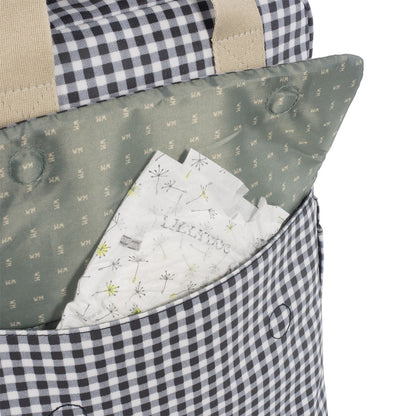 Mochila I Love Vichy negro - Walking Mum