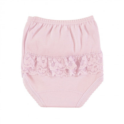 Cubrepañal bebé volantes de puntilla - Babidu